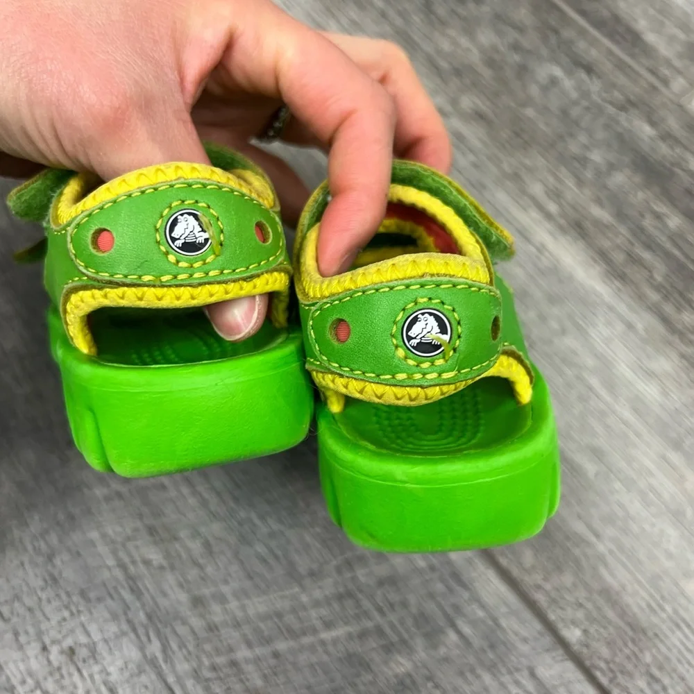 Crocs Baby Green Sandals‎
